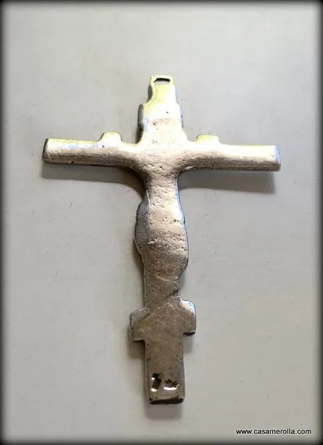 Crucifijo de estilo gótico en Plata 925º - Imagen 5