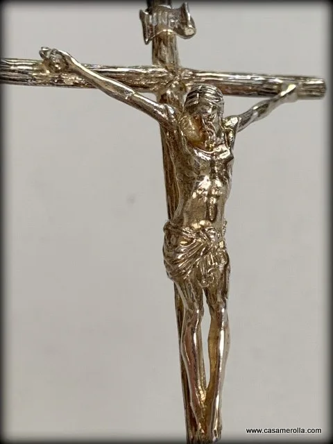Crucifijo de sobremesa en  Plata 925º - Imagen 3
