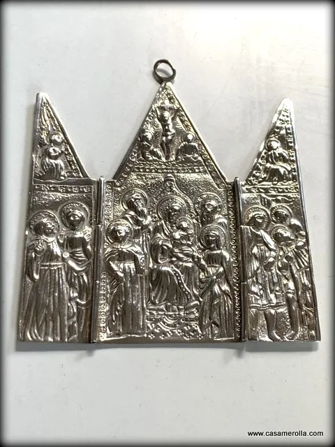 Tríptico de Plata 925º