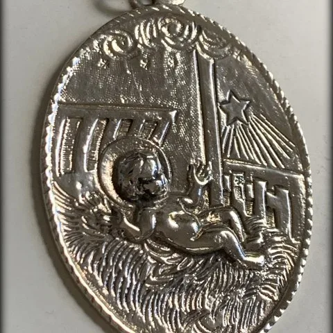 Medalla de cuna de Plata 925º
