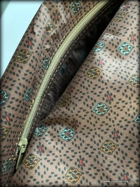 Bolso artesanal de jacquard  y Carey - Imagen 7